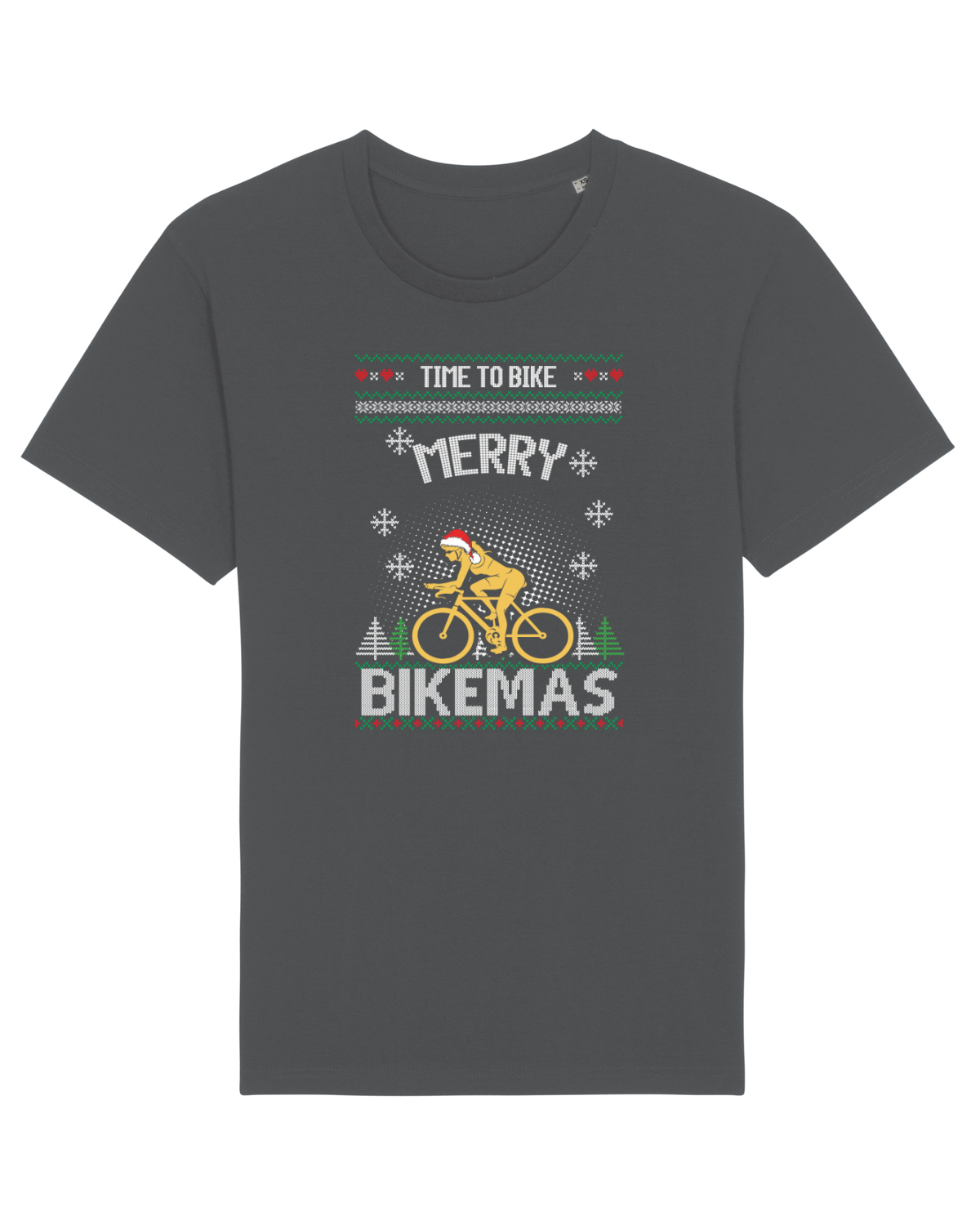 Tricou mânecă scurtă Unisex Rocker Anthracite