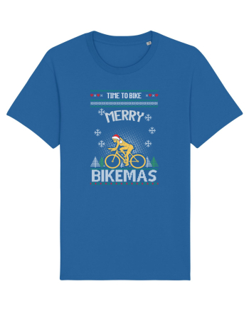 Merry Bikemas Time To Bike Royal Blue