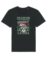 Merry Catmas Tricou mânecă scurtă Unisex Rocker