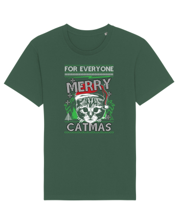 Merry Catmas Bottle Green