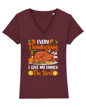 Every Thanksgiving I give my family the Bird Burgundy