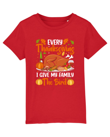 Every Thanksgiving I give my family the Bird Red