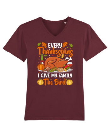 Every Thanksgiving I give my family the Bird Burgundy