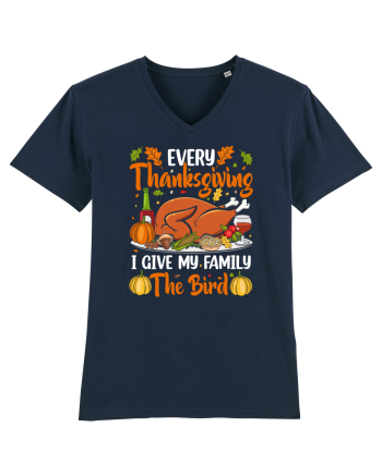 Every Thanksgiving I give my family the Bird French Navy