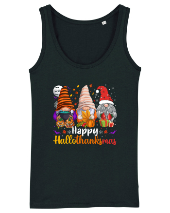 Happy Hallothanksmas Black