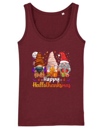 Happy Hallothanksmas Burgundy