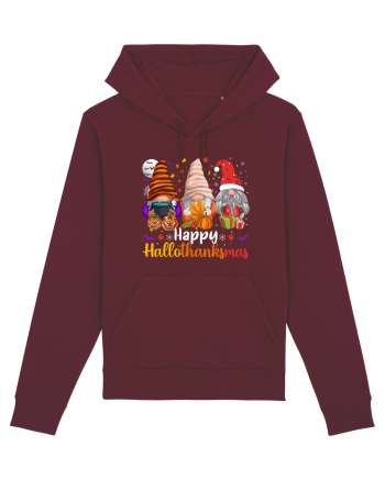 Happy Hallothanksmas Burgundy