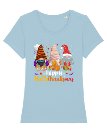 Happy Hallothanksmas Sky Blue