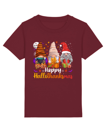 Happy Hallothanksmas Burgundy