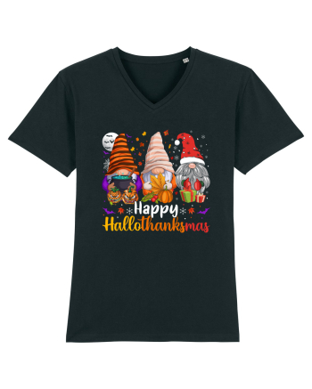 Happy Hallothanksmas Black