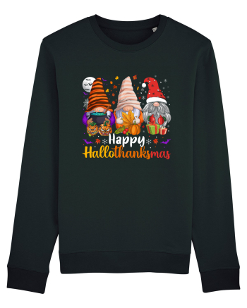 Happy Hallothanksmas Black