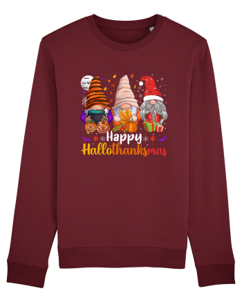 Happy Hallothanksmas Burgundy