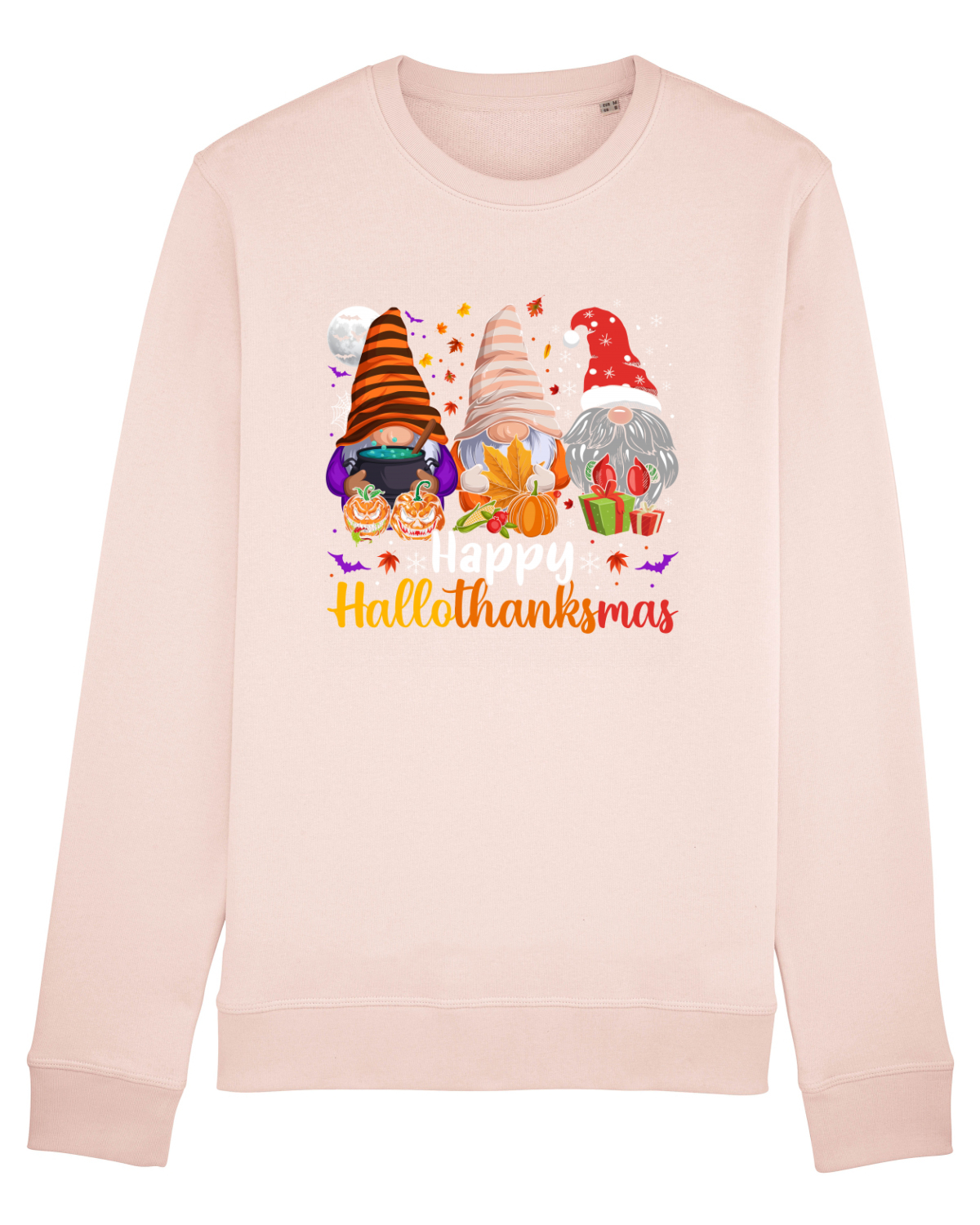 Bluză mânecă lungă Unisex Rise Candy Pink