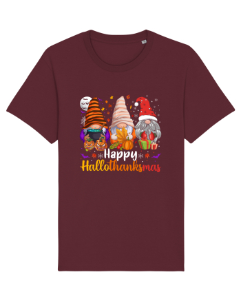 Happy Hallothanksmas Burgundy