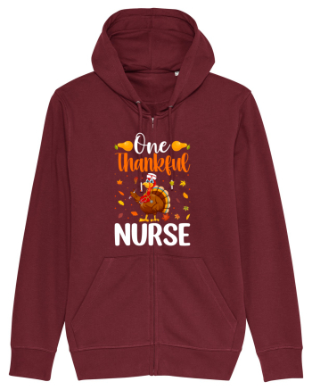 One thankful nurse Burgundy