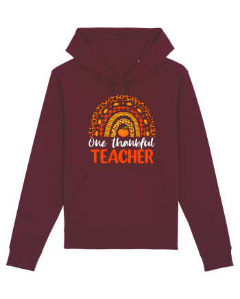 One thankful teacher Burgundy