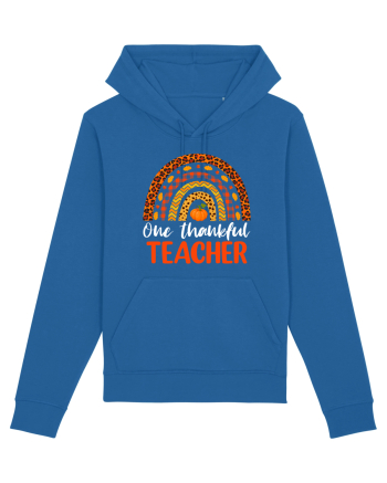One thankful teacher Royal Blue