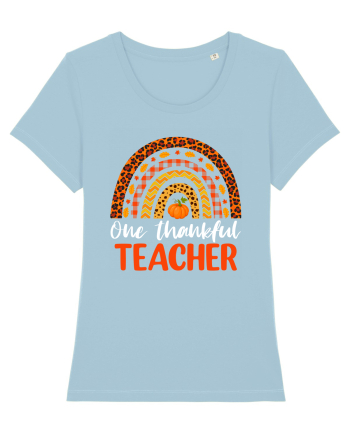 One thankful teacher Sky Blue