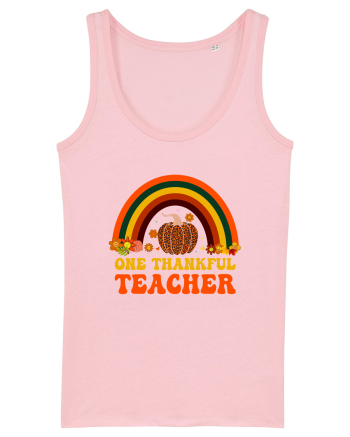 One thankful teacher Cotton Pink
