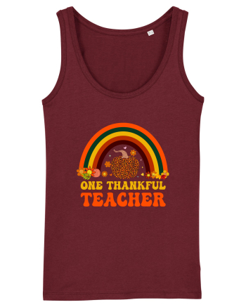 One thankful teacher Burgundy