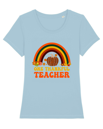 One thankful teacher Sky Blue