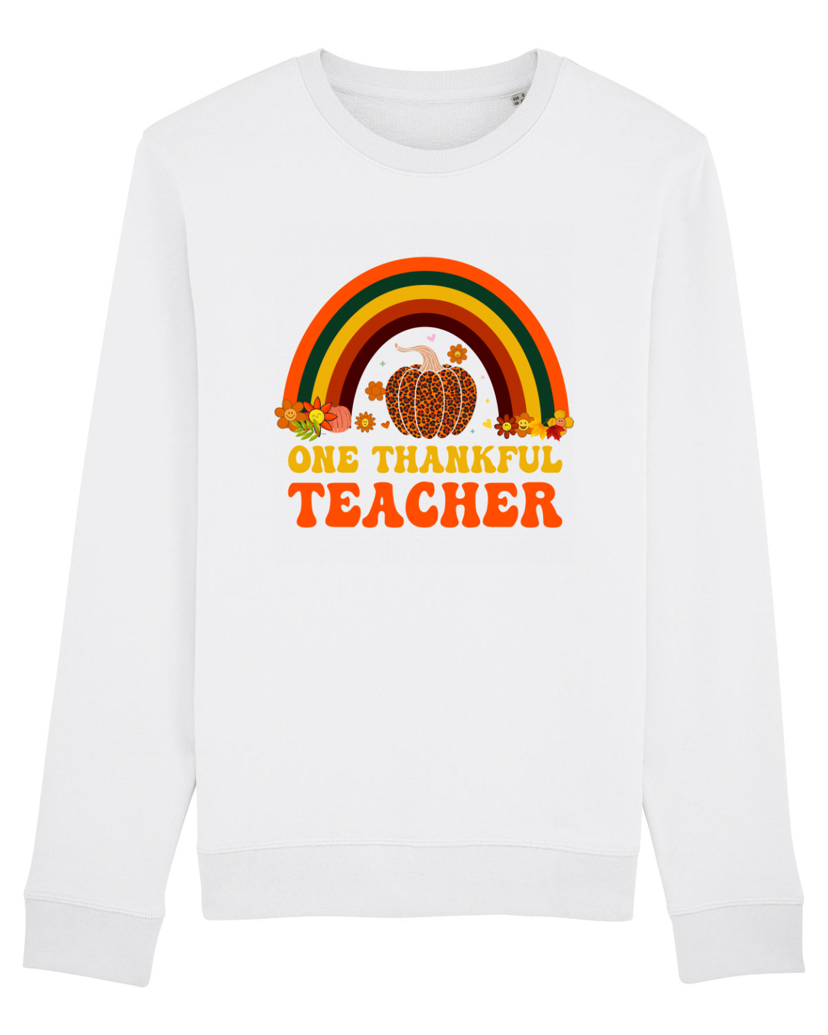 Bluză mânecă lungă Unisex Rise White