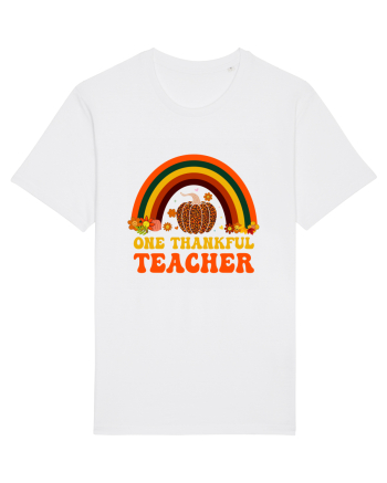 One thankful teacher White