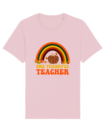 One thankful teacher Cotton Pink