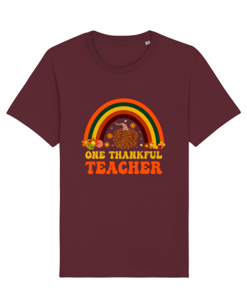One thankful teacher Burgundy
