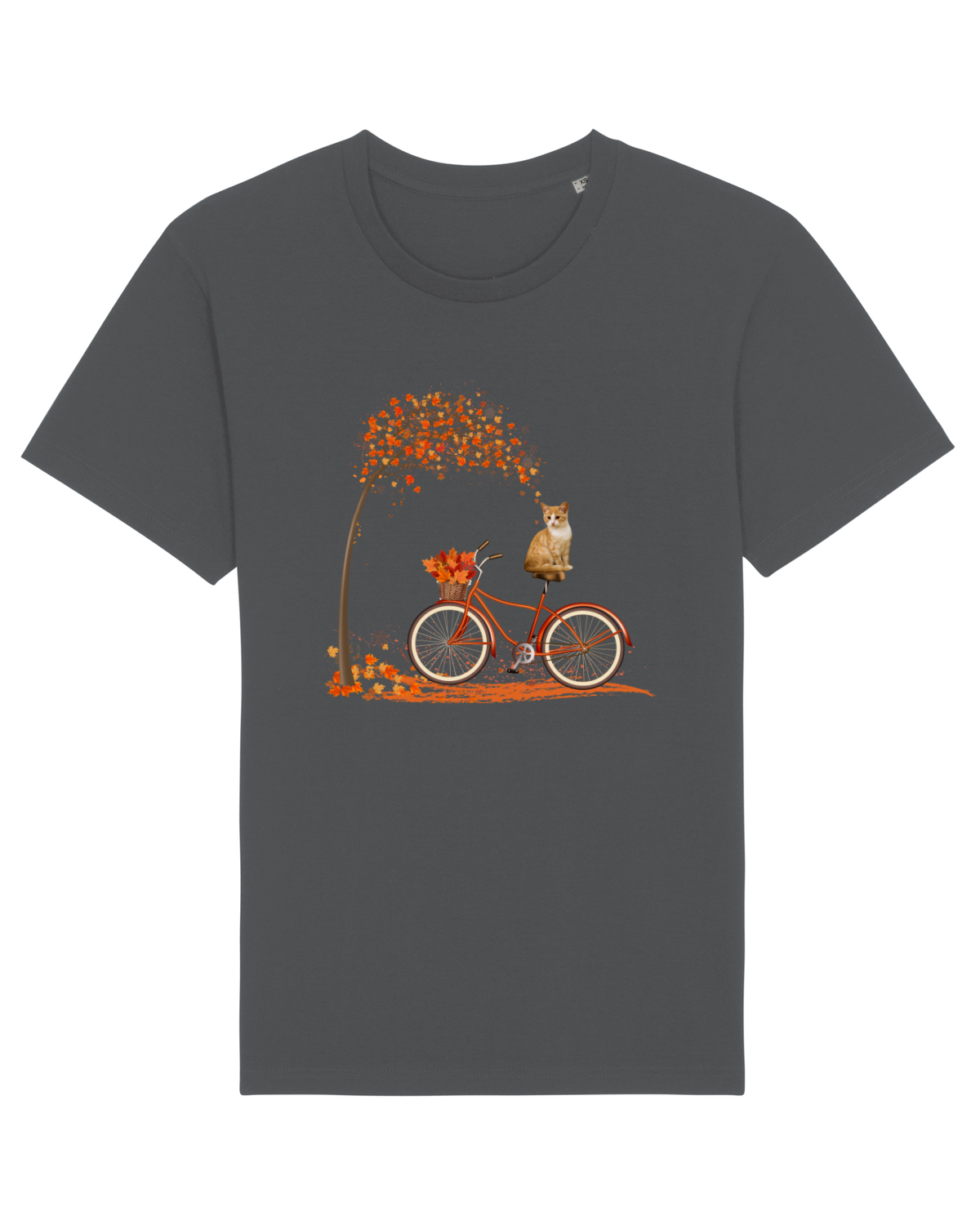 Tricou mânecă scurtă Unisex Rocker Anthracite