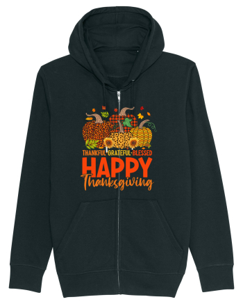 Thankful Grateful Blessed Black