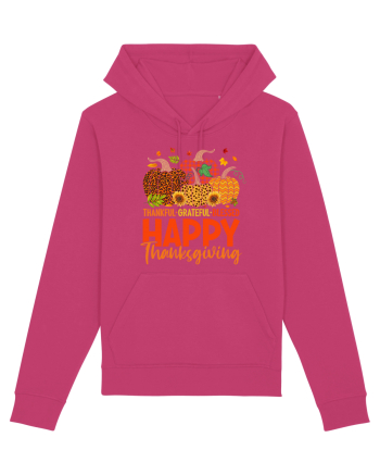 Thankful Grateful Blessed Raspberry