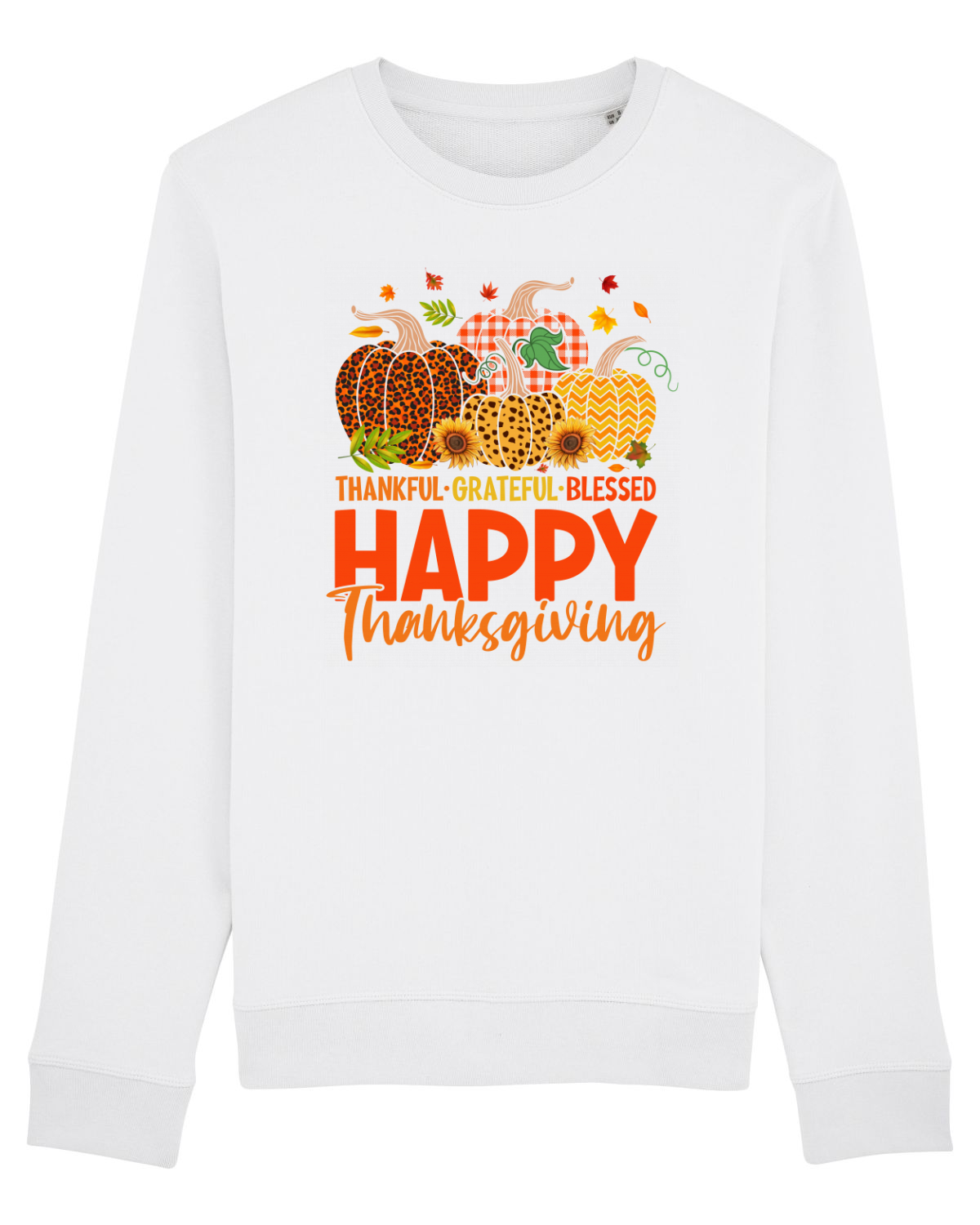 Bluză mânecă lungă Unisex Rise White
