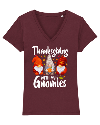 Thanksgiving with my gnomies Burgundy
