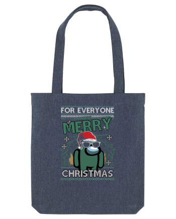 Merry Christmas Among Us Midnight Blue