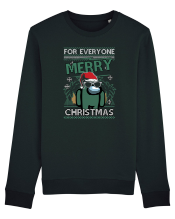 Merry Christmas Among Us Black