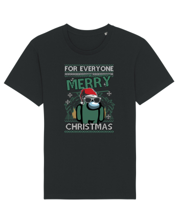 Merry Christmas Among Us Black