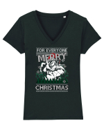 Merry Christmas Anime Style Goku Tricou mânecă scurtă guler V Damă Evoker