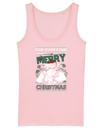 Merry Christmas Anime Cotton Pink