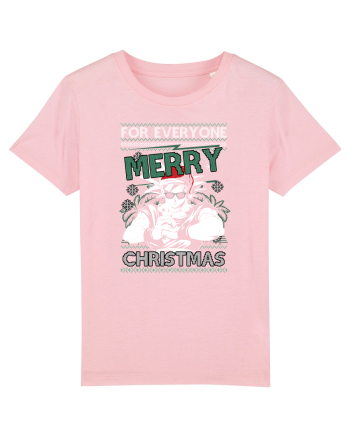 Merry Christmas Anime Cotton Pink