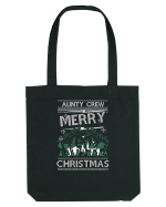 Merry Christmas Aunty Crew Sacoșă textilă