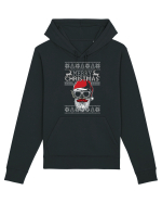Merry Christmas Badass Santa Hanorac Unisex Drummer