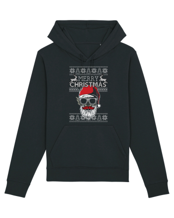 Merry Christmas Badass Santa Black