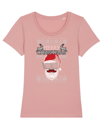 Merry Christmas Badass Santa Canyon Pink
