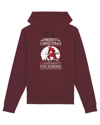 Merry Christmas For Konoha Burgundy