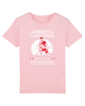 Merry Christmas For Konoha Cotton Pink