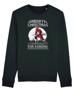 Merry Christmas For Konoha Bluză mânecă lungă Unisex Rise