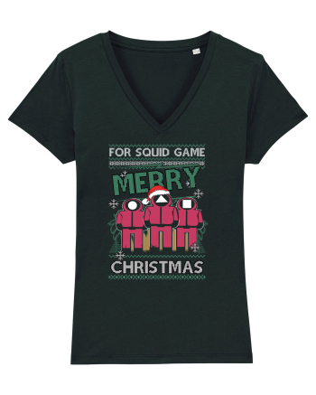 Merry Christmas For Squid Game Black