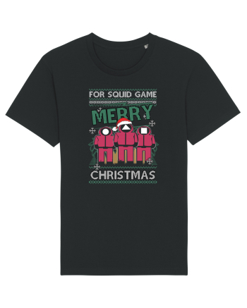 Merry Christmas For Squid Game Black