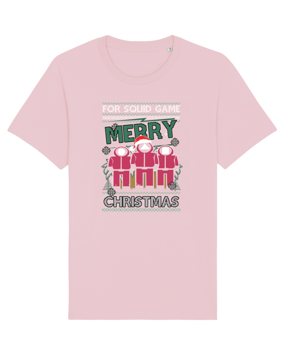 Tricou mânecă scurtă Unisex Rocker Cotton Pink
